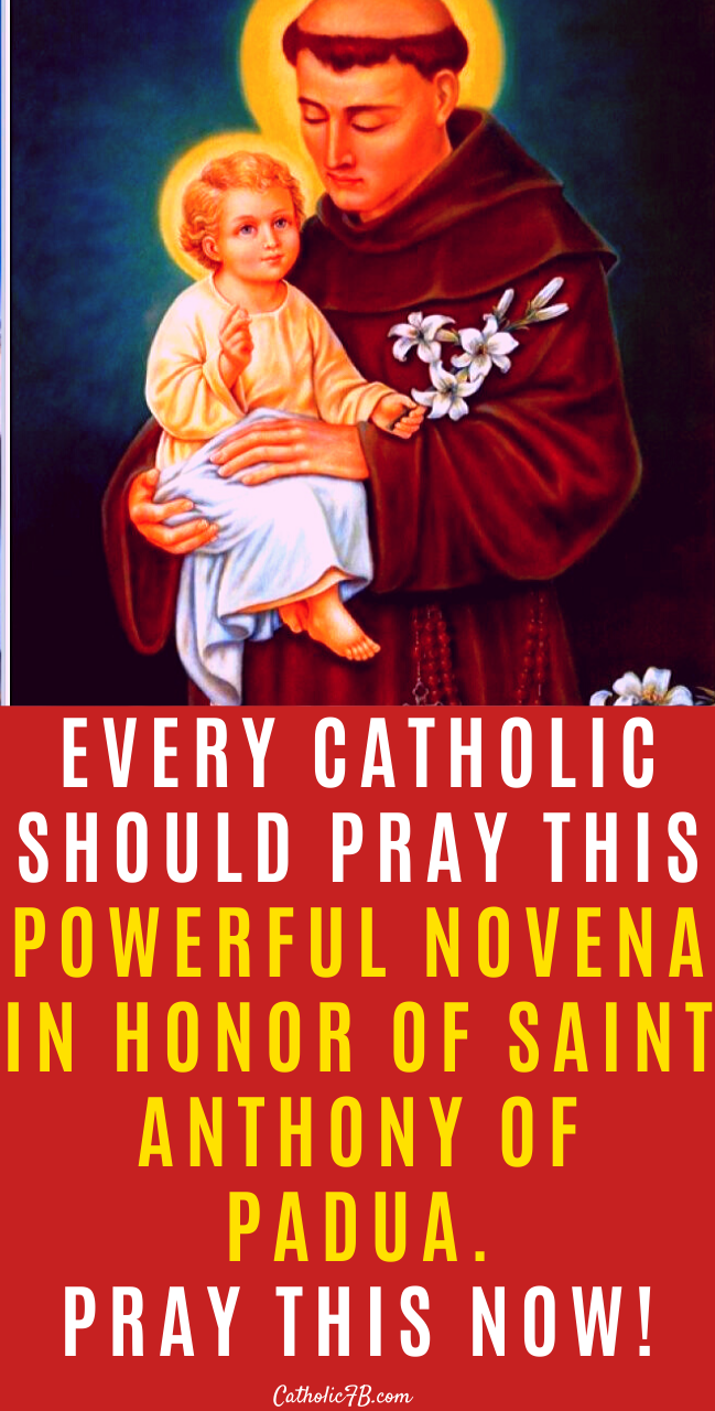 A Powerful Novena in Honor of Saint Anthony of Padua. Prayer Central